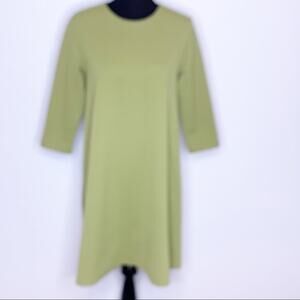 ASOS Maternity dress womens 8 green waffle knit spring summer Easter